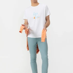 CAMISETA  EL MAR TODO LO-CURA BLANCO PURO