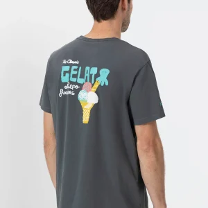 CAMISETA ESTAMPADO ELPULPO GELATO ANTRACITA