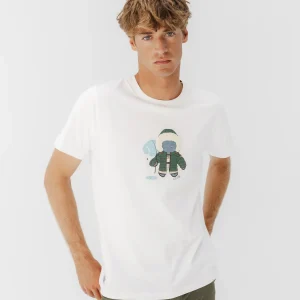 CAMISETA ELPULPO ESQUIMAL BLANCO PURO