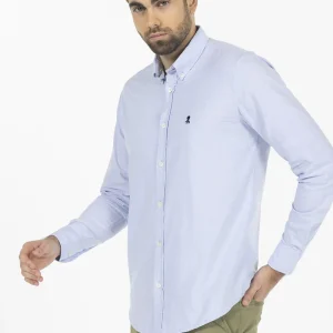 CAMISA BASIC PINTPOINT AZUL CAPRI