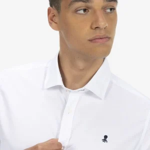 CAMISA BÁSICA OXFORD BLANCO PURO
