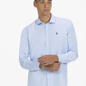 CAMISA BÁSICA OXFORD AZUL OXFORD