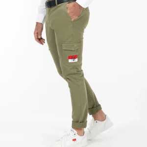 PANTALÓN WOODCUTTER VERDE KHAKI