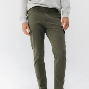 PANTALÓN CARGO PEACH VERDE KHAKI