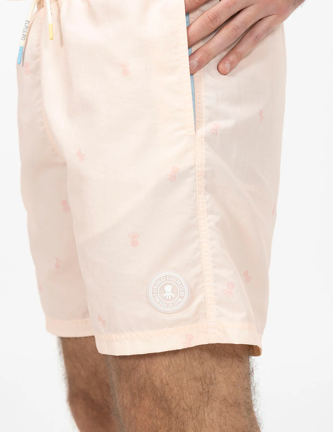 BAÑADOR LAVADO ESTAMPADO NEW ALL OVER ROSA BEBÉ - Imagen 5