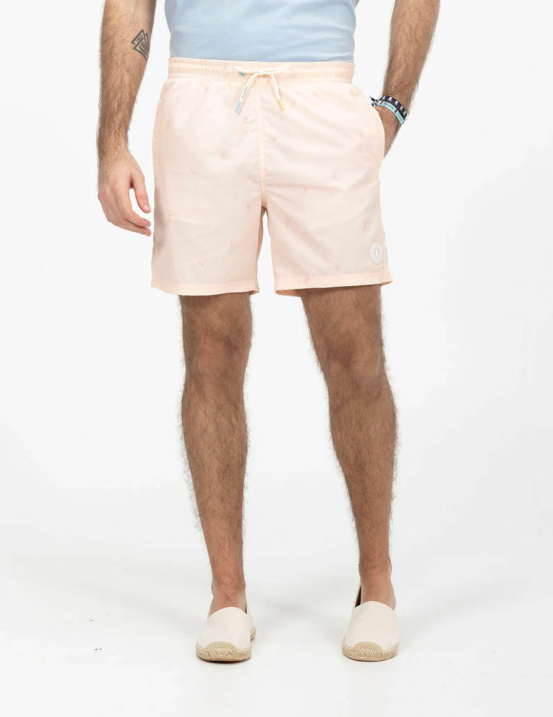 BAÑADOR LAVADO ESTAMPADO NEW ALL OVER ROSA BEBÉ - Imagen 7