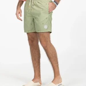 BAÑADOR LAVADO ESTAMPADO NEW ALL OVER VERDE SALVIA