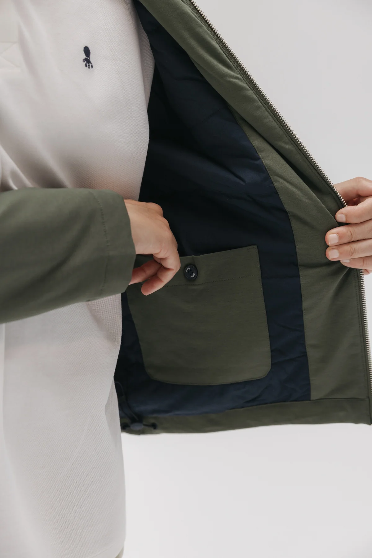 CAZADORA SUPERCOMFORT VERDE KHAKI - Imagen 5