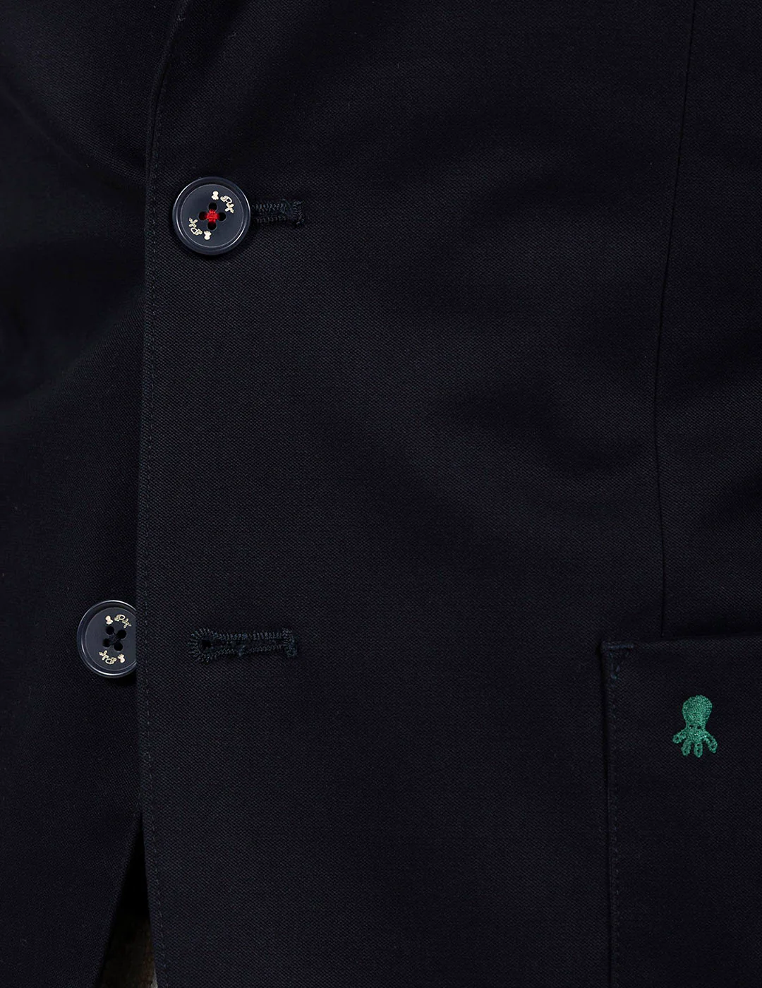 AMERICANA CON PECHERA DESMONTABLE AZUL MARINO - Imagen 9