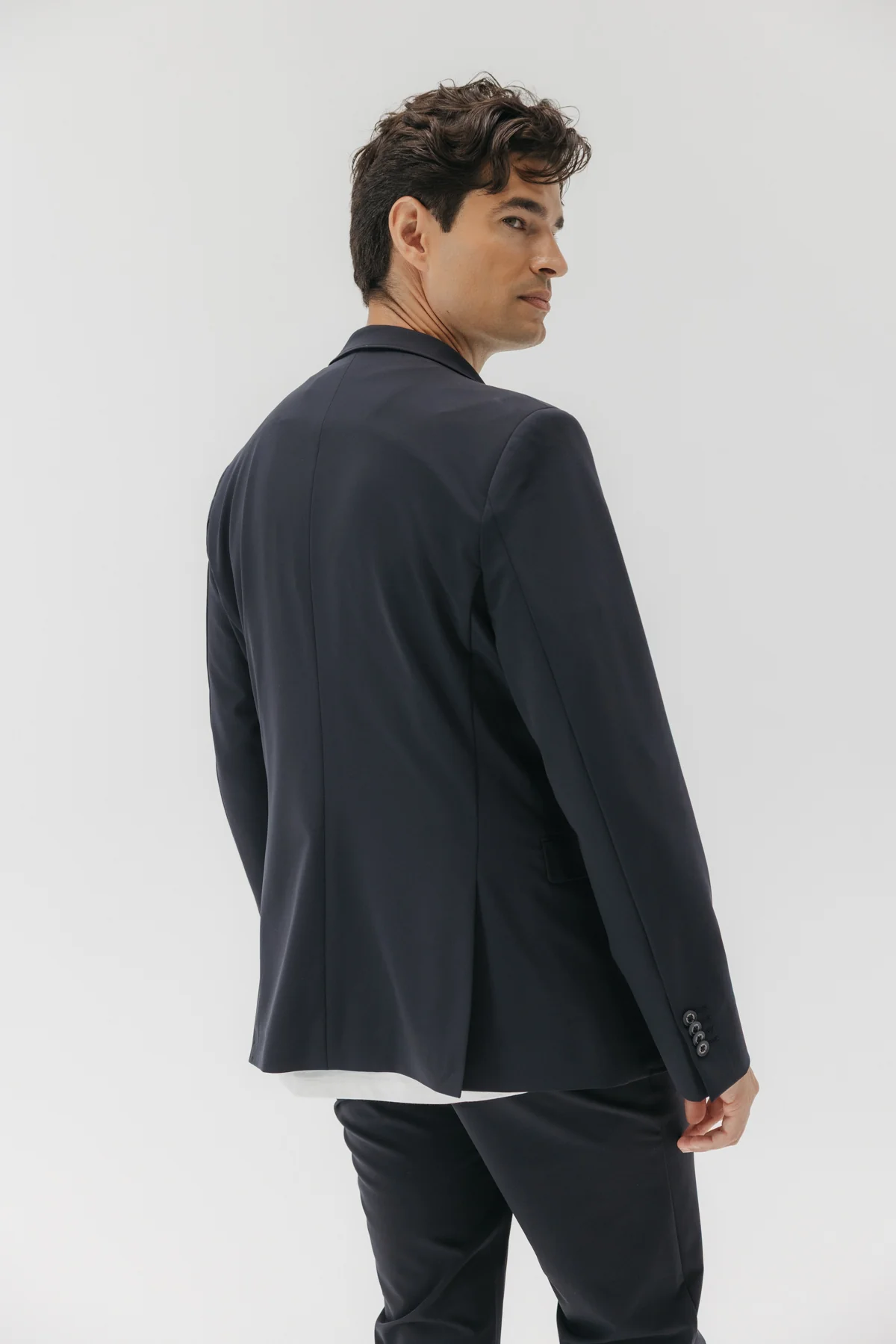 Americana técnica ultraligera azul marino - Imagen 8