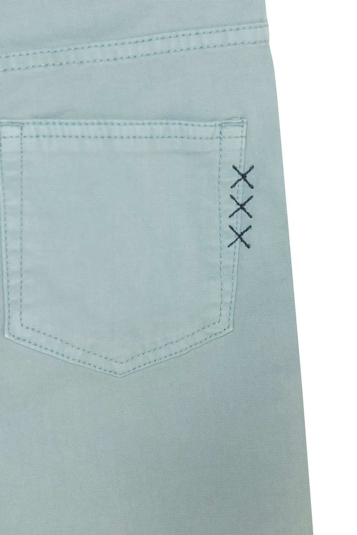 PANTALON NIÑO 5 BOLSILLOS COLOR VERDE SALVIA - Imagen 7