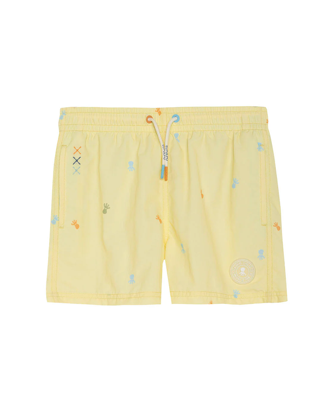 BAÑADOR NIÑO ESTAMPADO NEW ALL OVER MULTICOLOR AMARILLO DELAVÉ - Imagen 2