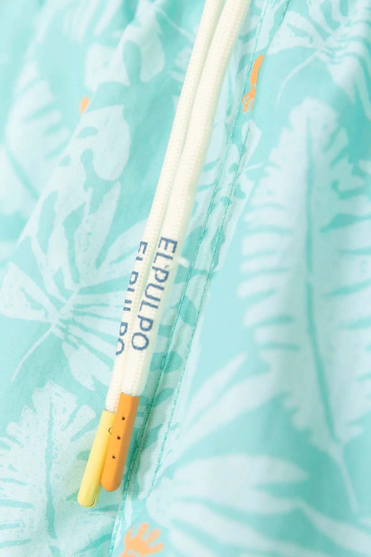 BAÑADOR NIÑO ESTAMPADO SILUETAS HOJAS AZUL TURQUESA - Imagen 5