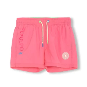 BAÑADOR NIÑO ESTAMPADO LATERAL ELPULPO ROSA CHICLE