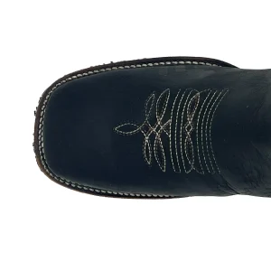 Botín Bulldog Negro Media Vida Suela