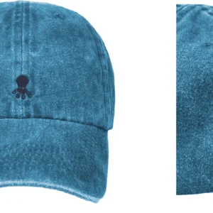 GORRA NIÑO EFECTO LAVADO ELPULPO A TONO AZUL ZAFIRO