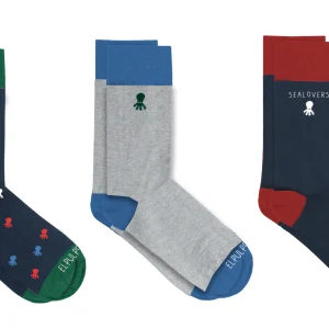 PACK CALCETINES SEALOVERS ESSENTIALS MULTICOLOR