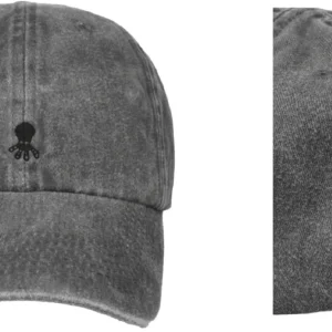 GORRA NIÑO EFECTO LAVADO ELPULPO A TONO ANTRACITA