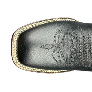 Bota Vaquera Negra Bulldog