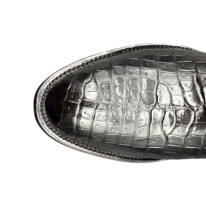 Bota Vaquera Coco Negra Oval