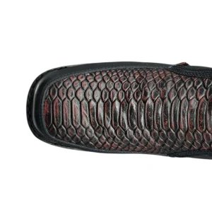 Botín Macho Cherry Pitón