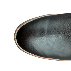 Botin Charro Chocolate Sombreado Oval