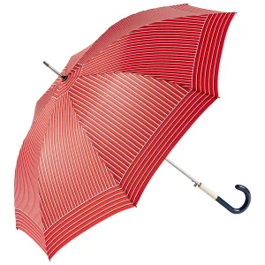 Paraguas Ezpeleta Cachaba Rayas Bicolor - Apertura Automática Antiviento