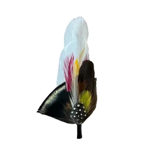 Pluma Exotica Para Sombrero Vaquero