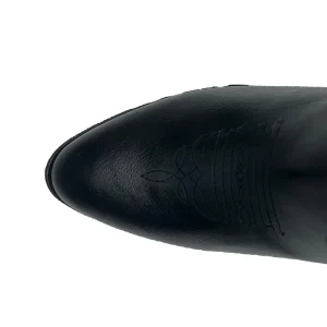 Botin Vaquero Negro Blanco