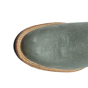 Bota Exotica Panza Avestgruz Gris Oval