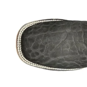 Bota Vaquera Cuello Toro Negro Bulldog