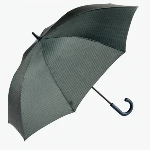 Paraguas Ezpeleta 10396 Largo Cuadros Puño Curvo - Apertura Automática Antiviento